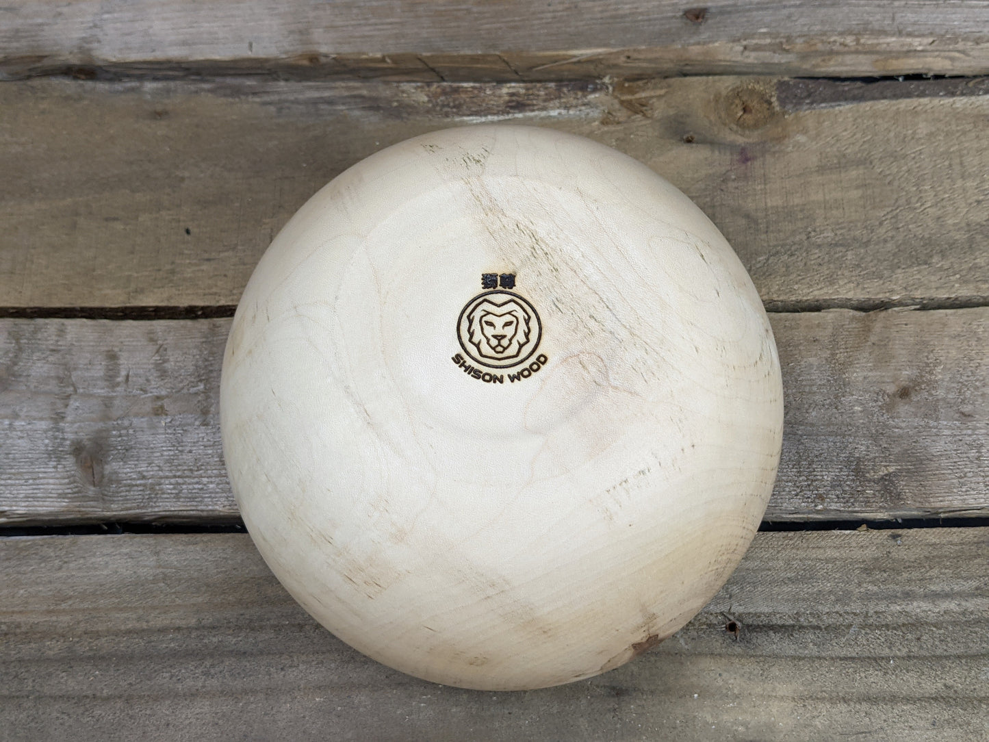 Hard maple wide mouth pot