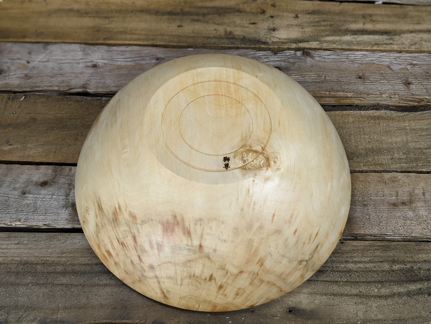 Box elder crotchwood bowl