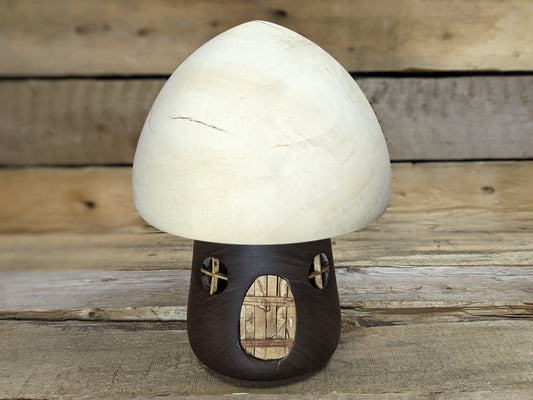 Black walnut and box elder gnome home