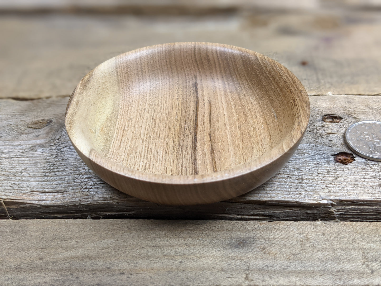 Butternut walnut ring dish