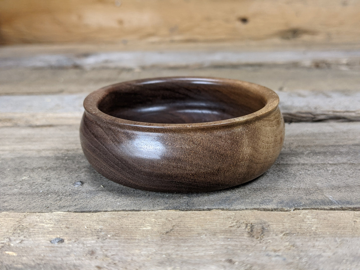 Black walnut salt throw