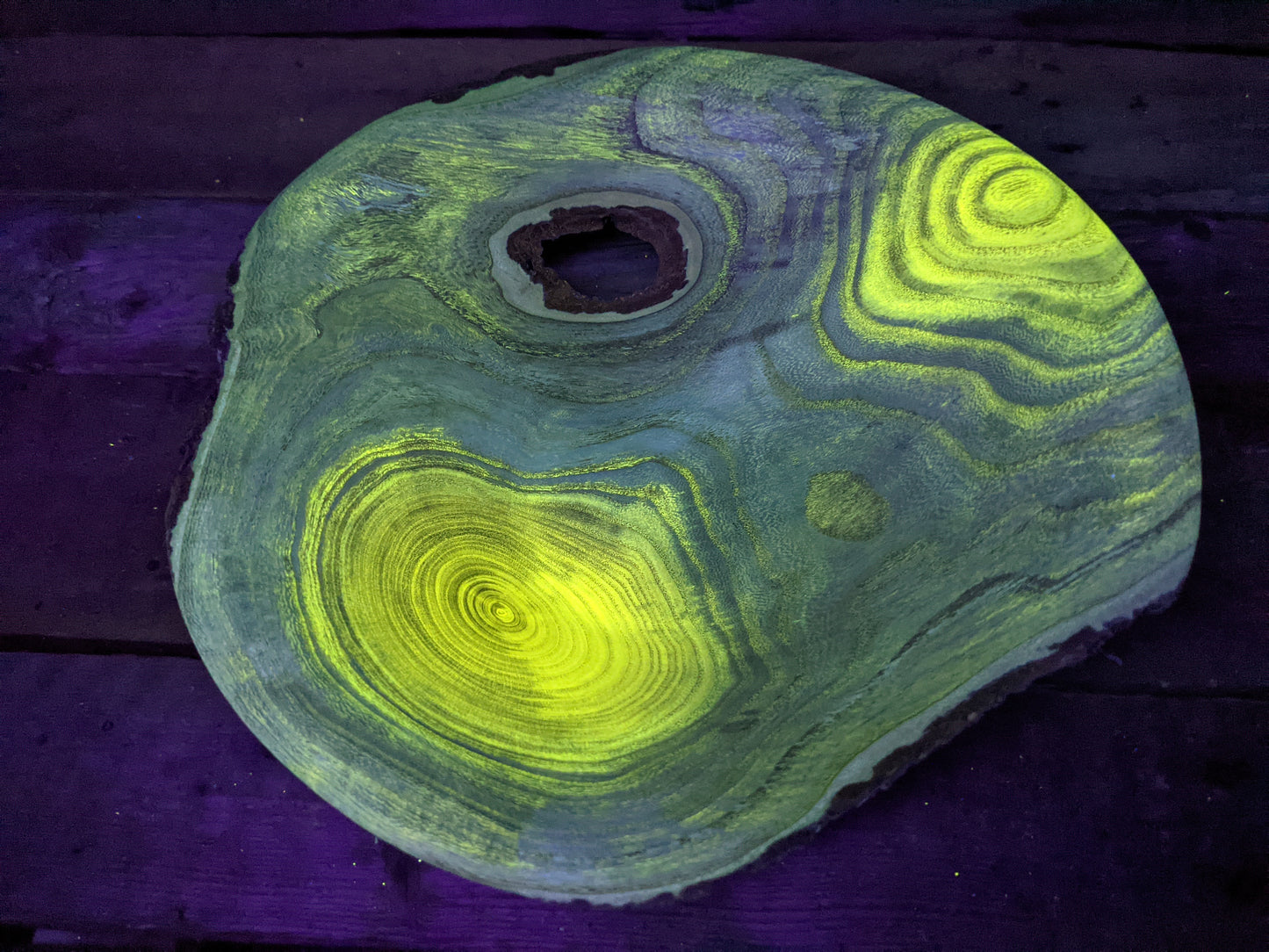 Decorative honey locust bowl