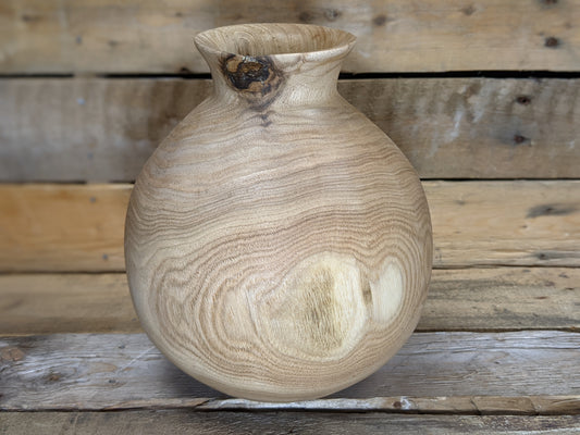 Butternut walnut hollow vessel