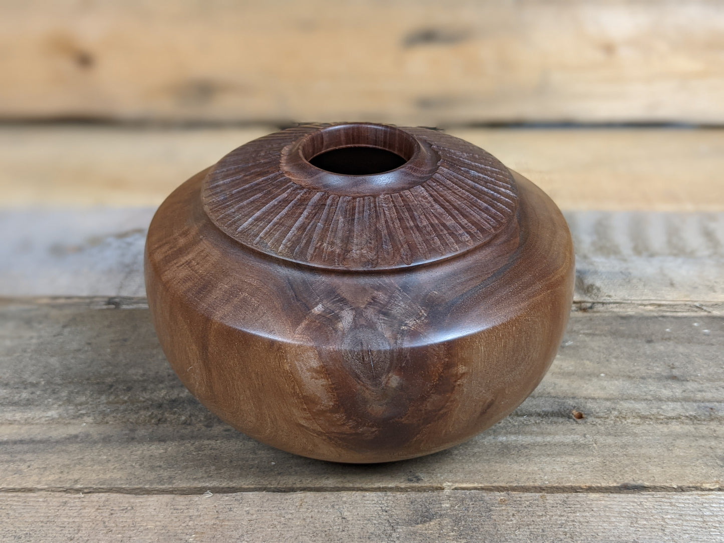 Small textured top hollow form