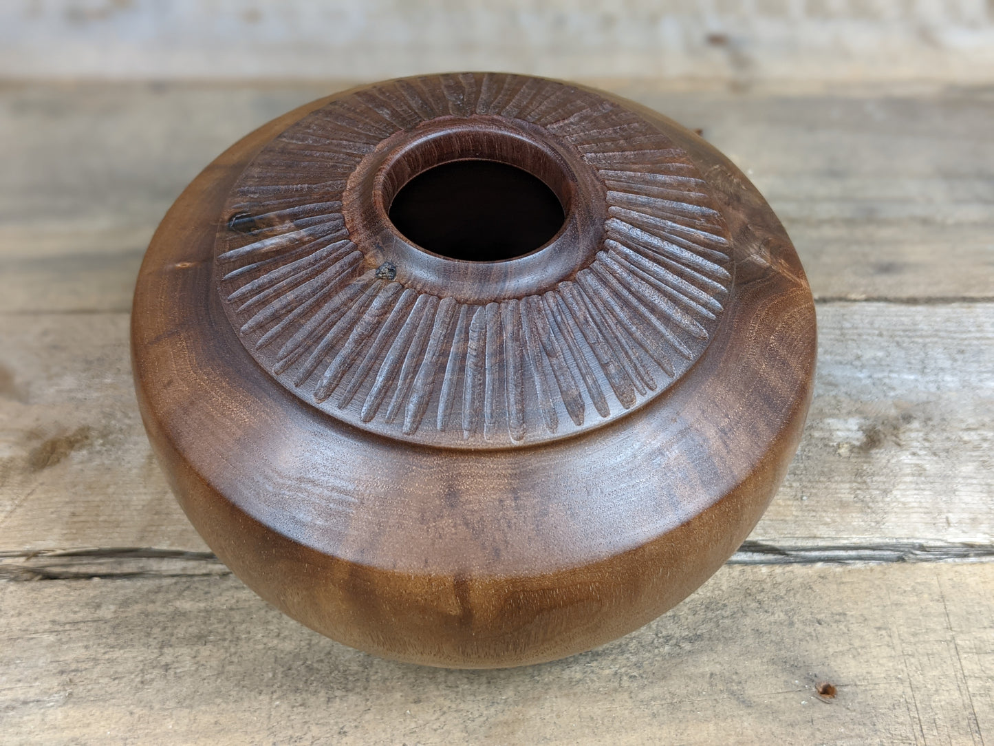 Small textured top hollow form