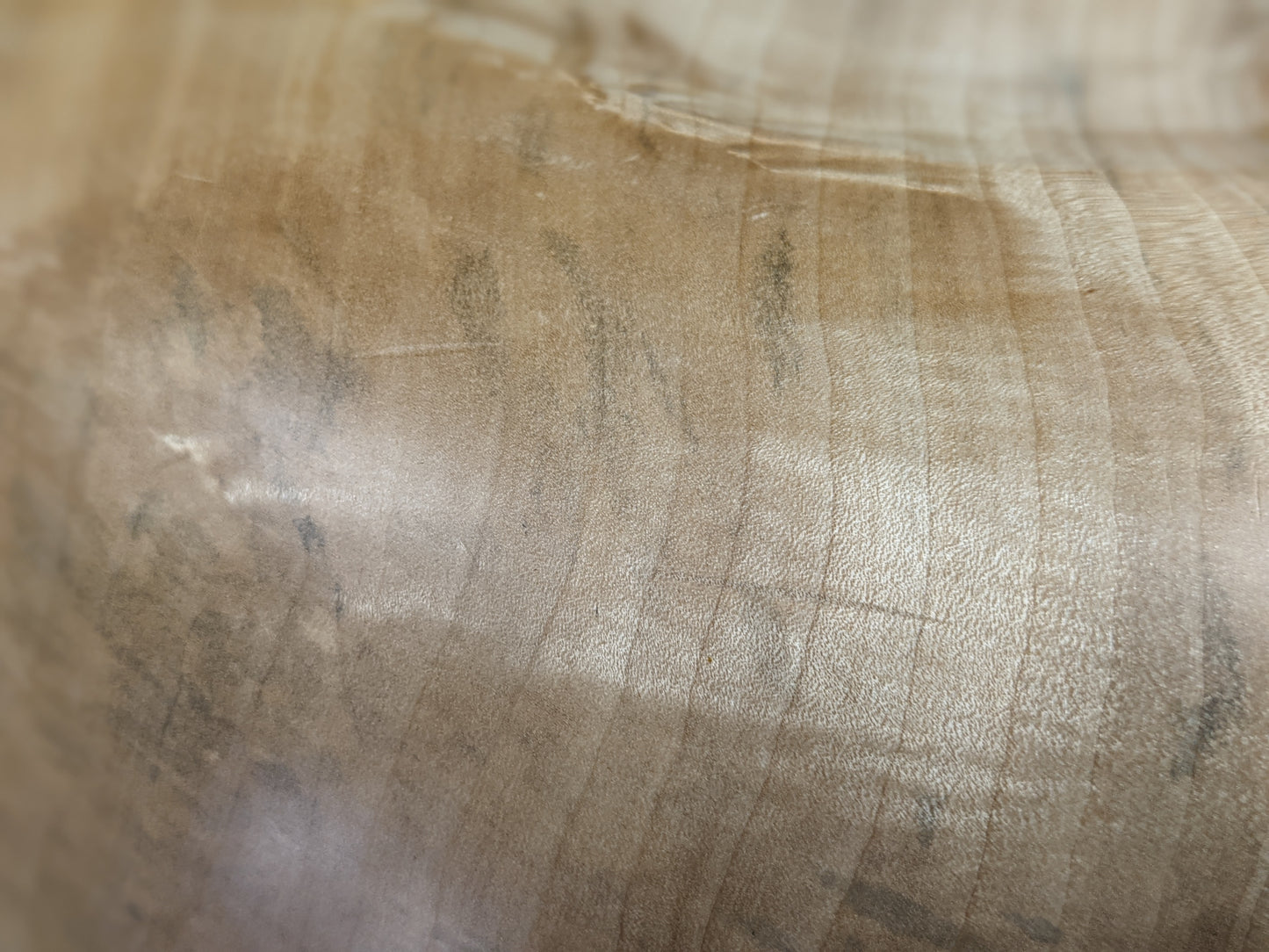 XL Figured maple bowl