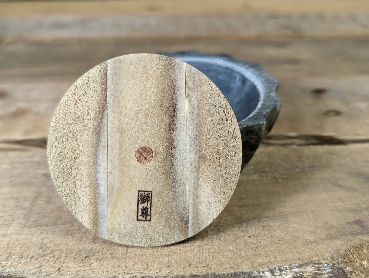 Stone, bone and antler fluted box