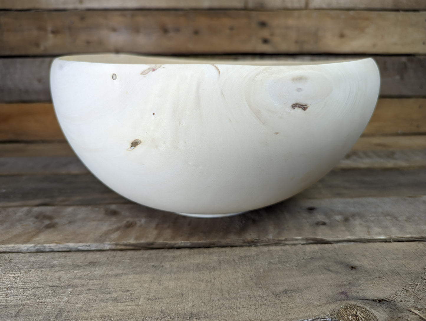 Creamy box elder bowl