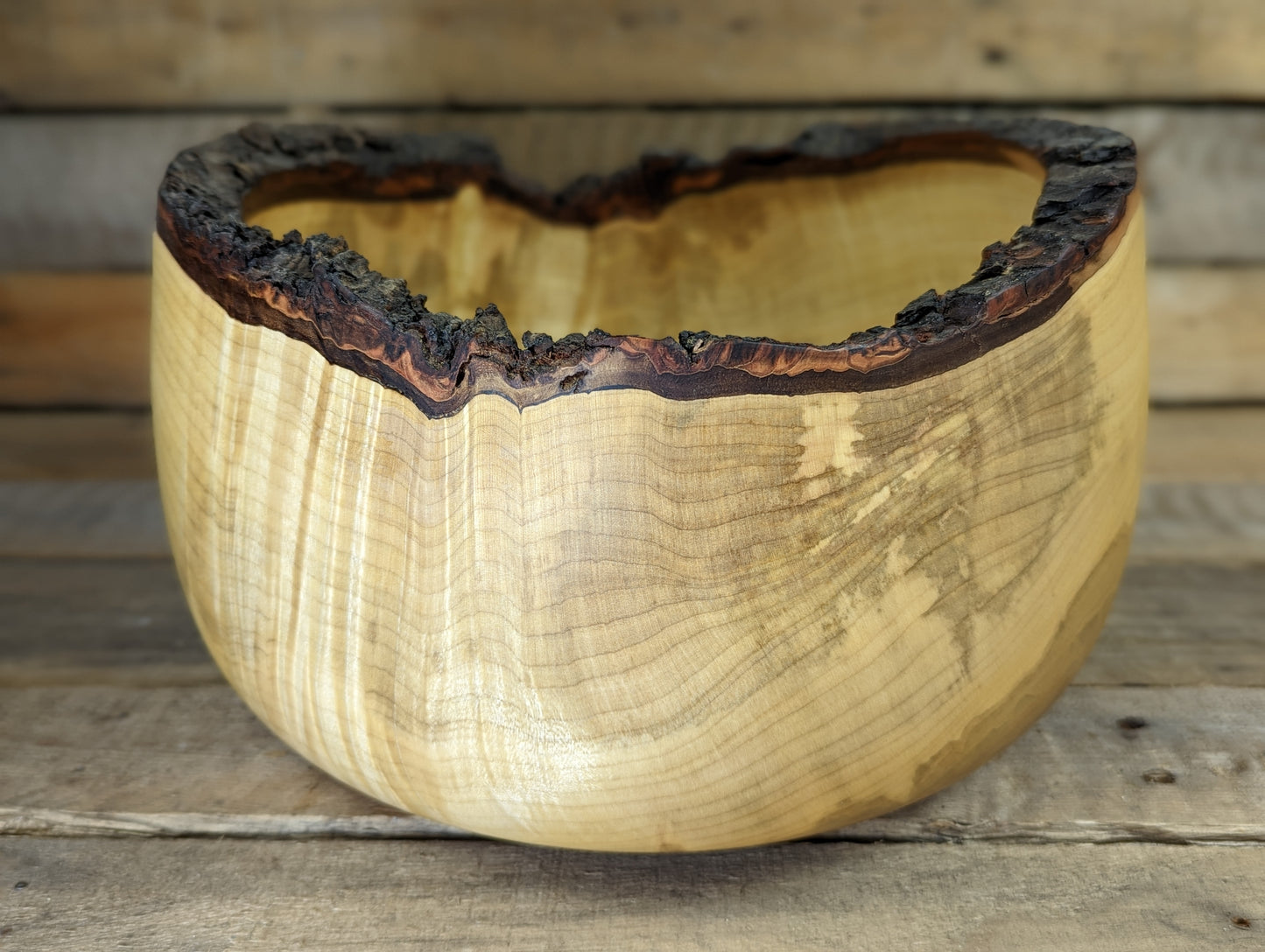 Big ol live edge bowl
