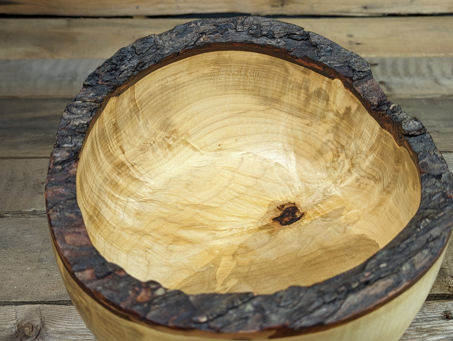 Big ol live edge bowl