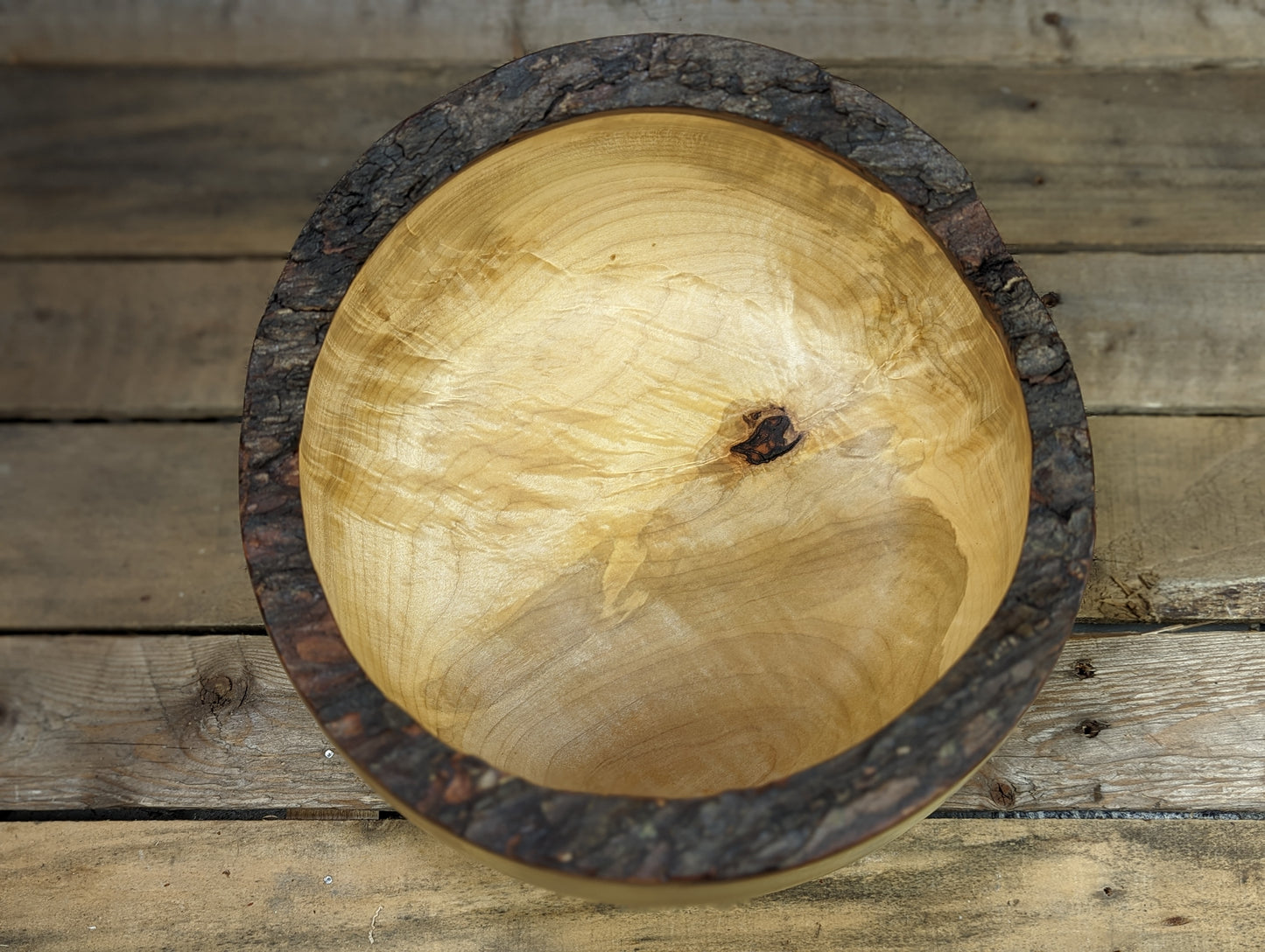 Big ol live edge bowl