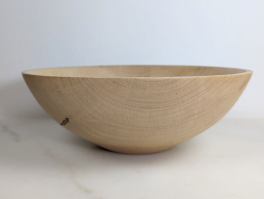 Basic maple bowl
