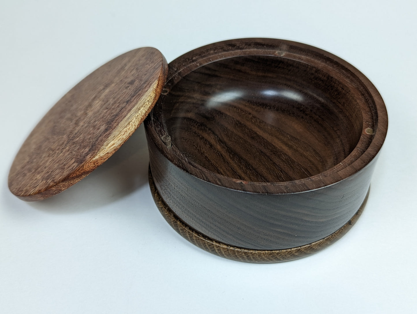 Black walnut and Red Tarara puzzle box