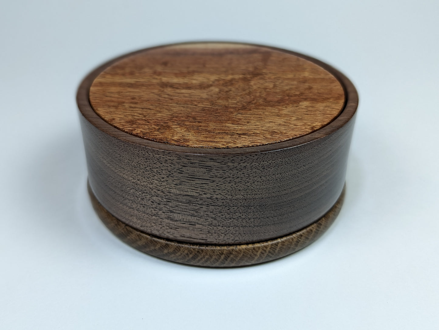 Black walnut and Red Tarara puzzle box