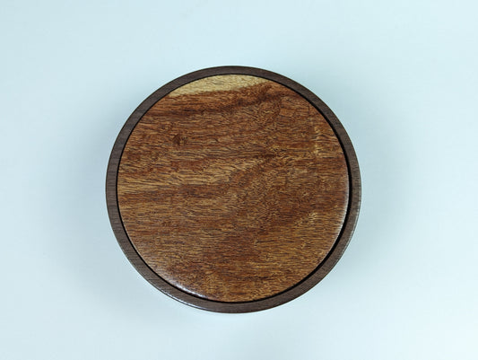 Black walnut and Red Tarara puzzle box