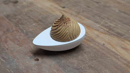 A deviled egg box