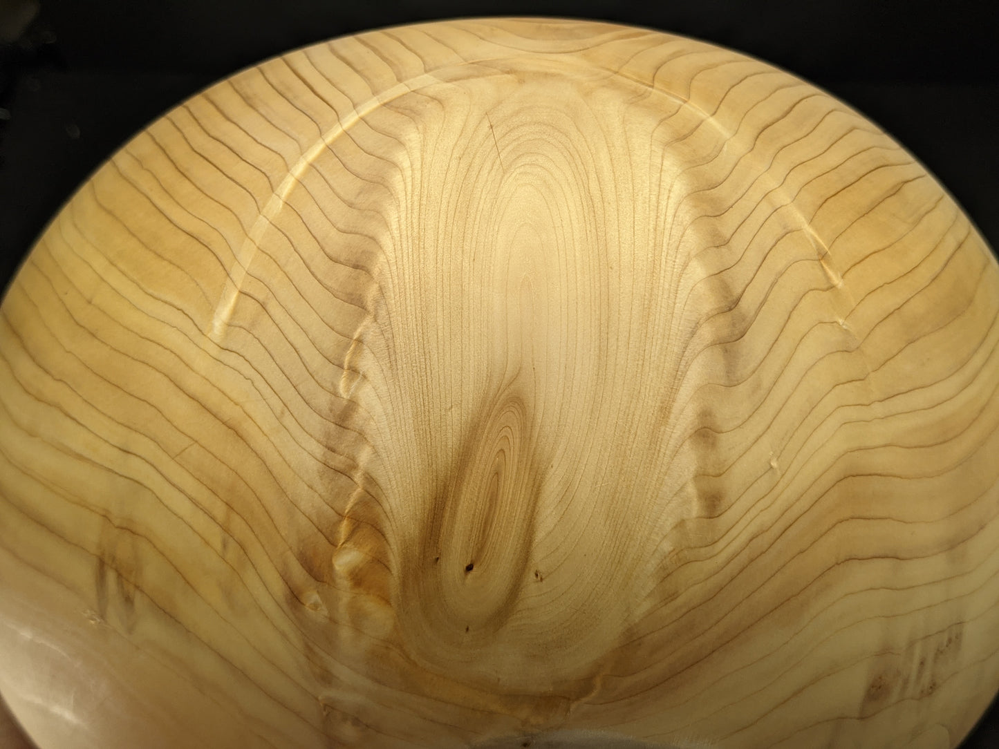Beautiful raw cedar bowl