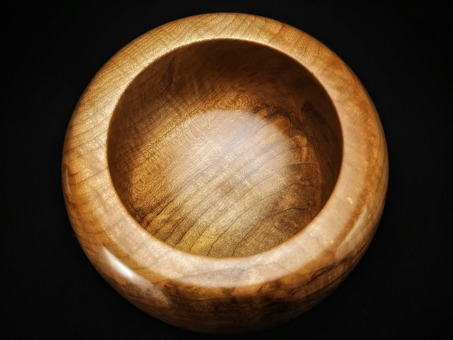 Chunky decorative spalted maple bowl