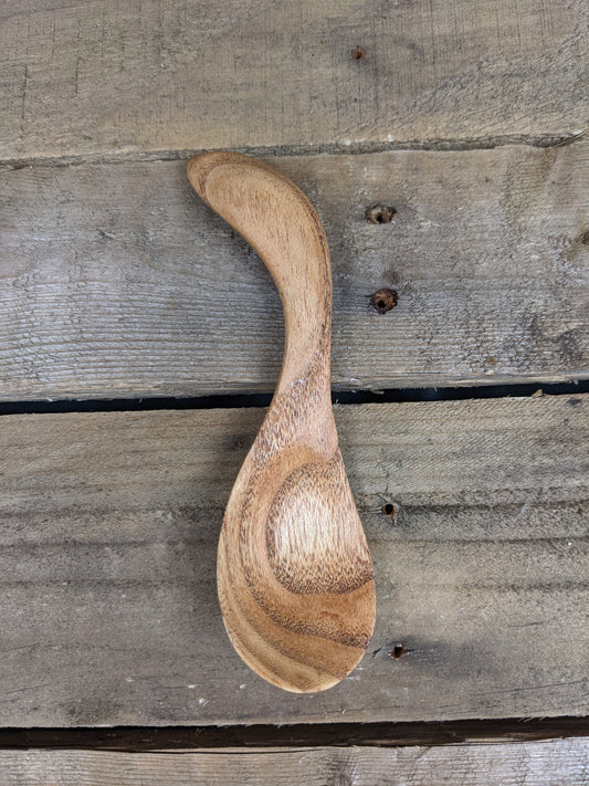 Honey locust sipping spoon