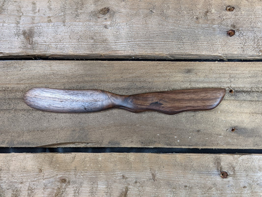 Black walnut spread knife