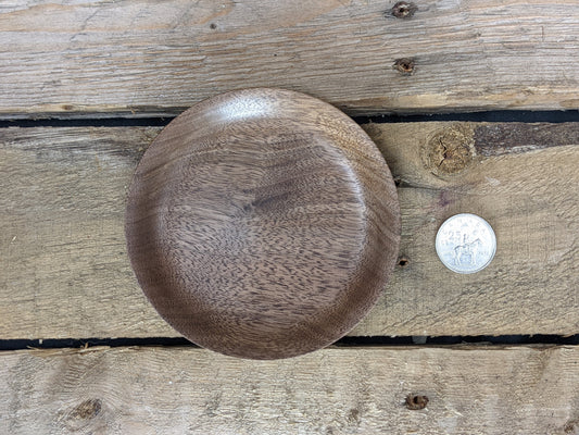 Black walnut ring dish