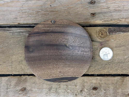 Black walnut ring dish