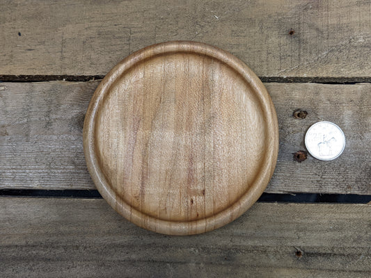 Colourful birch ring dish