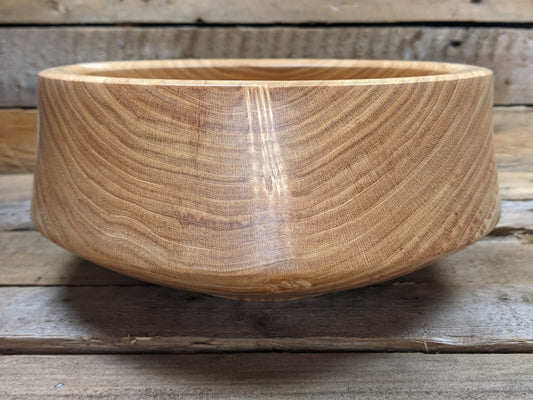 Chunky decorative honey locust bowl