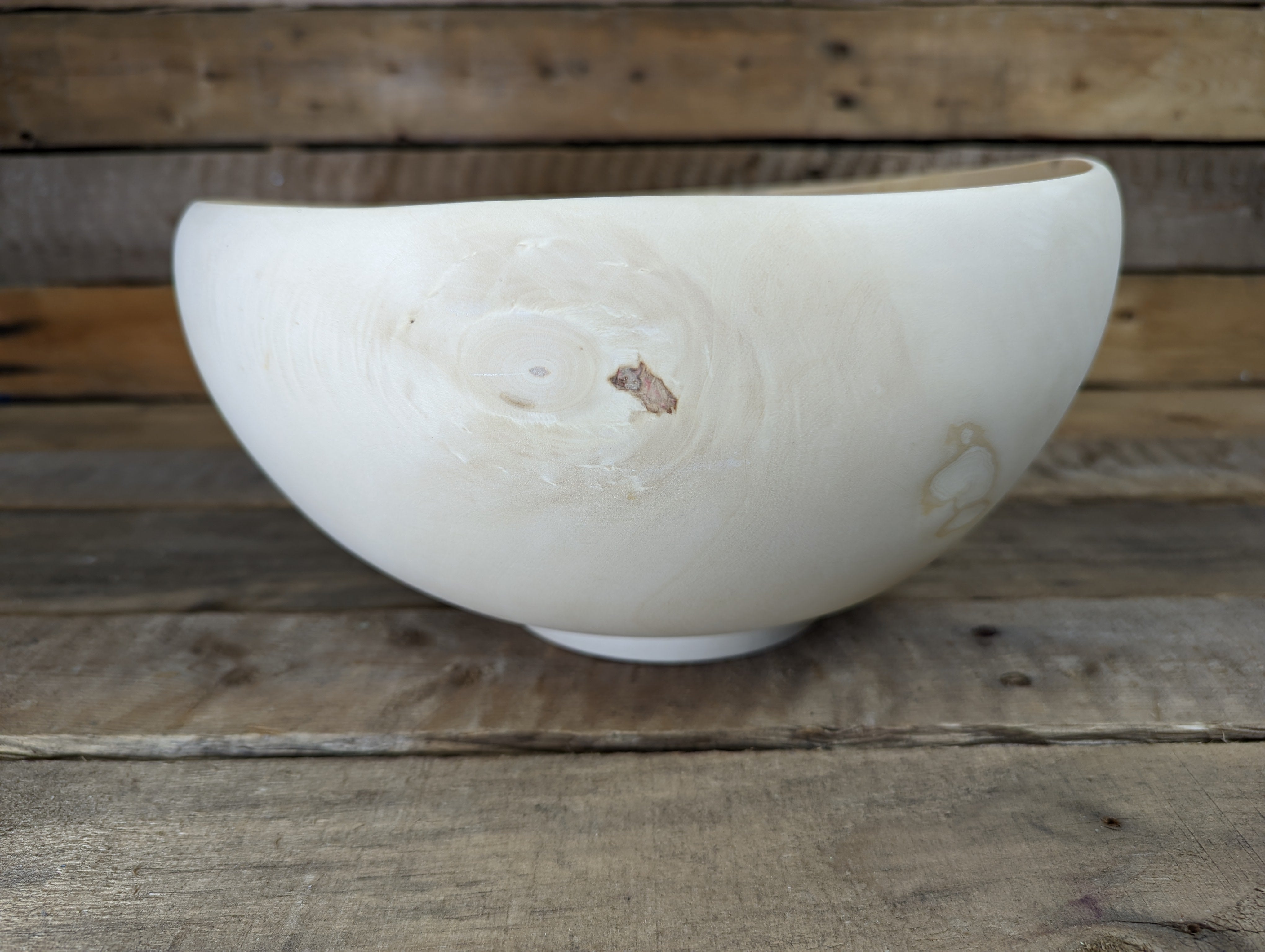 Creamy box elder bowl