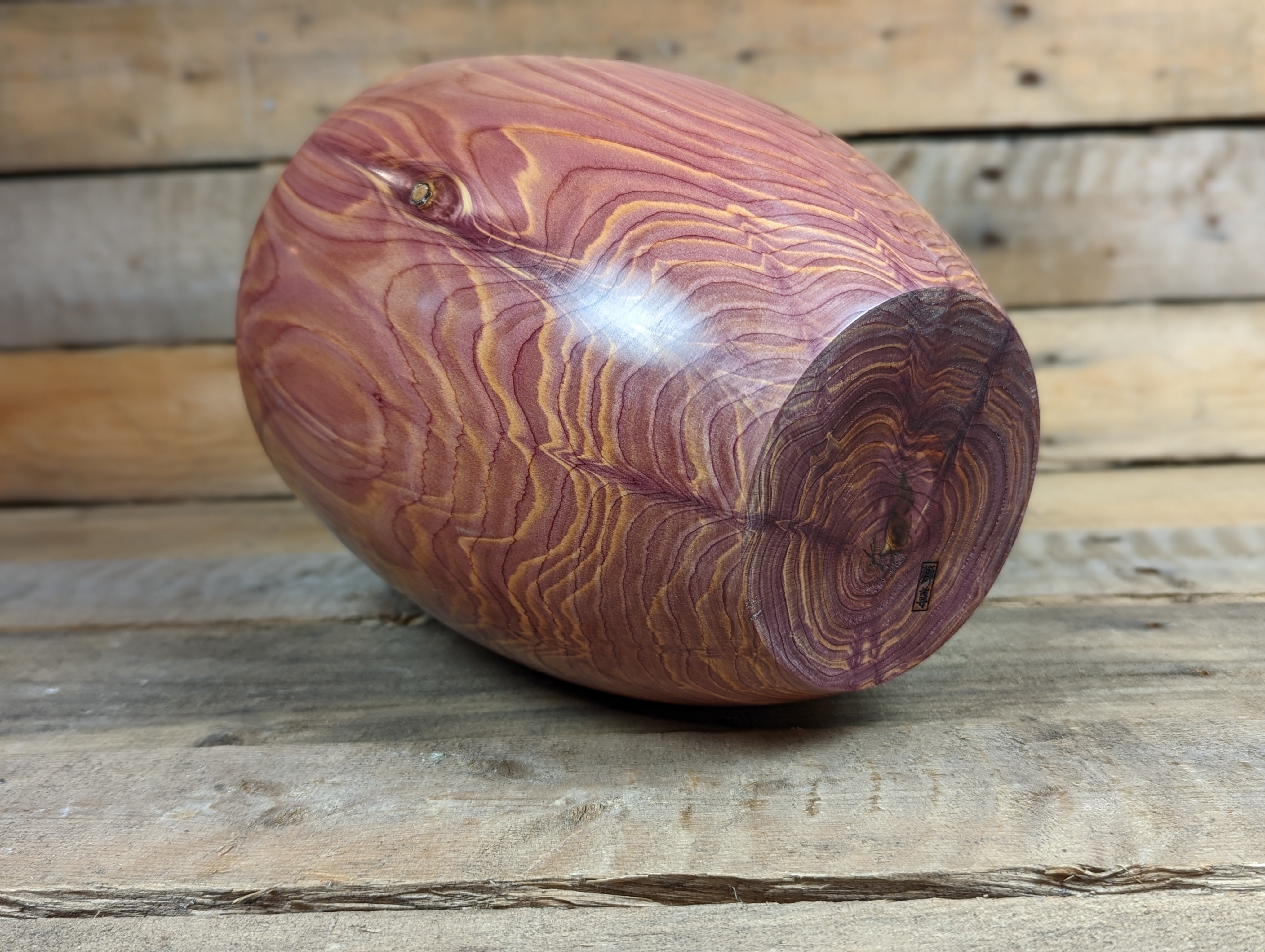 Firey juniper hollow form